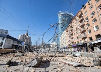 Метро Лукьяновская в Киеве во время российского вторжения