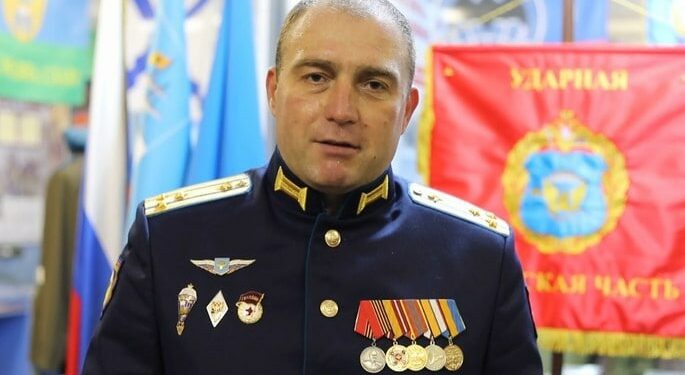 Colonel of the Russian Airborne Forces Sergei Sukharev, a participant in the fighting near Ilovaisk in 2014