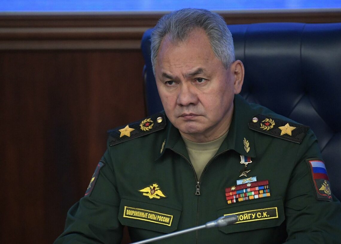 Serhiy Shoigu disappeared on March 11, 1122